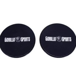 Gorilla Sports Slide Pads inkl, Tragetasche Schwarz Online