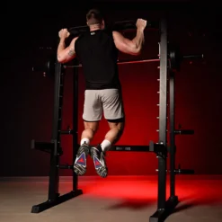 Gorilla Sports Smith Machine Half Rack Schwarz Outlet