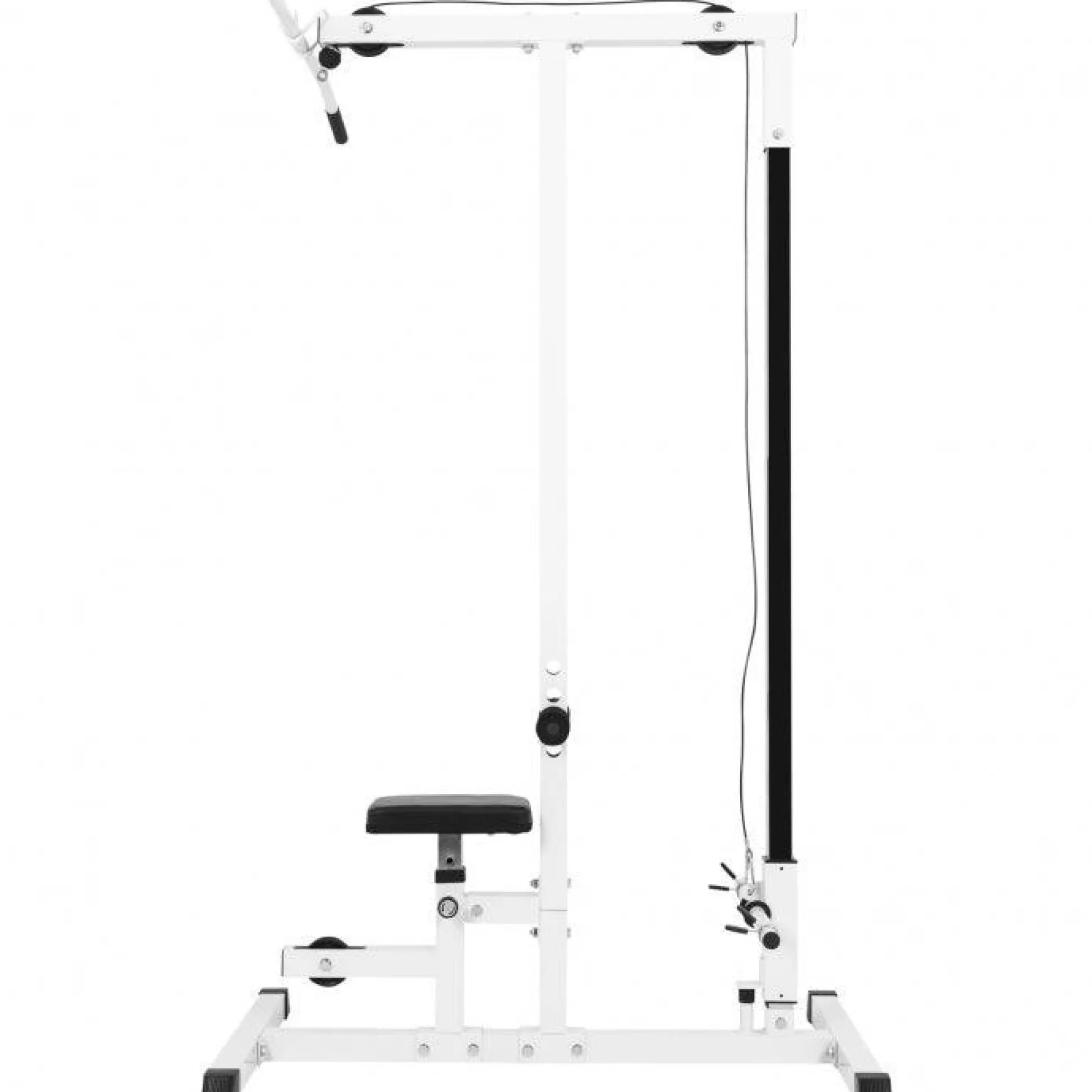 Gorilla Sports Stahlseile für Latzugstation Schwarz Discount