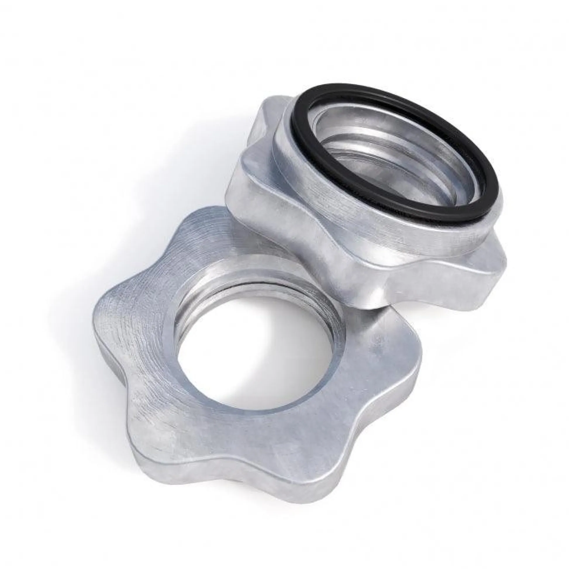 Gorilla Sports Sternverschluss 2er Set Silber Outlet