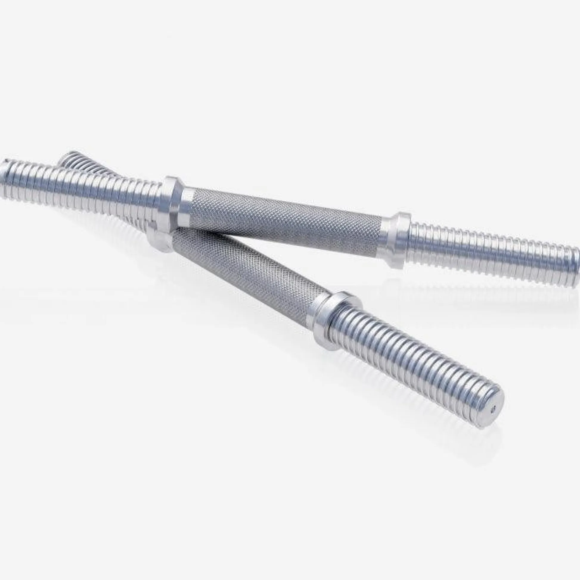 Gorilla Sports SZ-Curlset Chrom 70 kg mit Sternverschlüssen Silber New