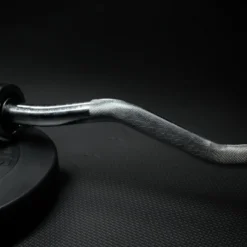 Gorilla Sports SZ-Hantelstange Olympia 120 cm mit Verschlüssen Silber