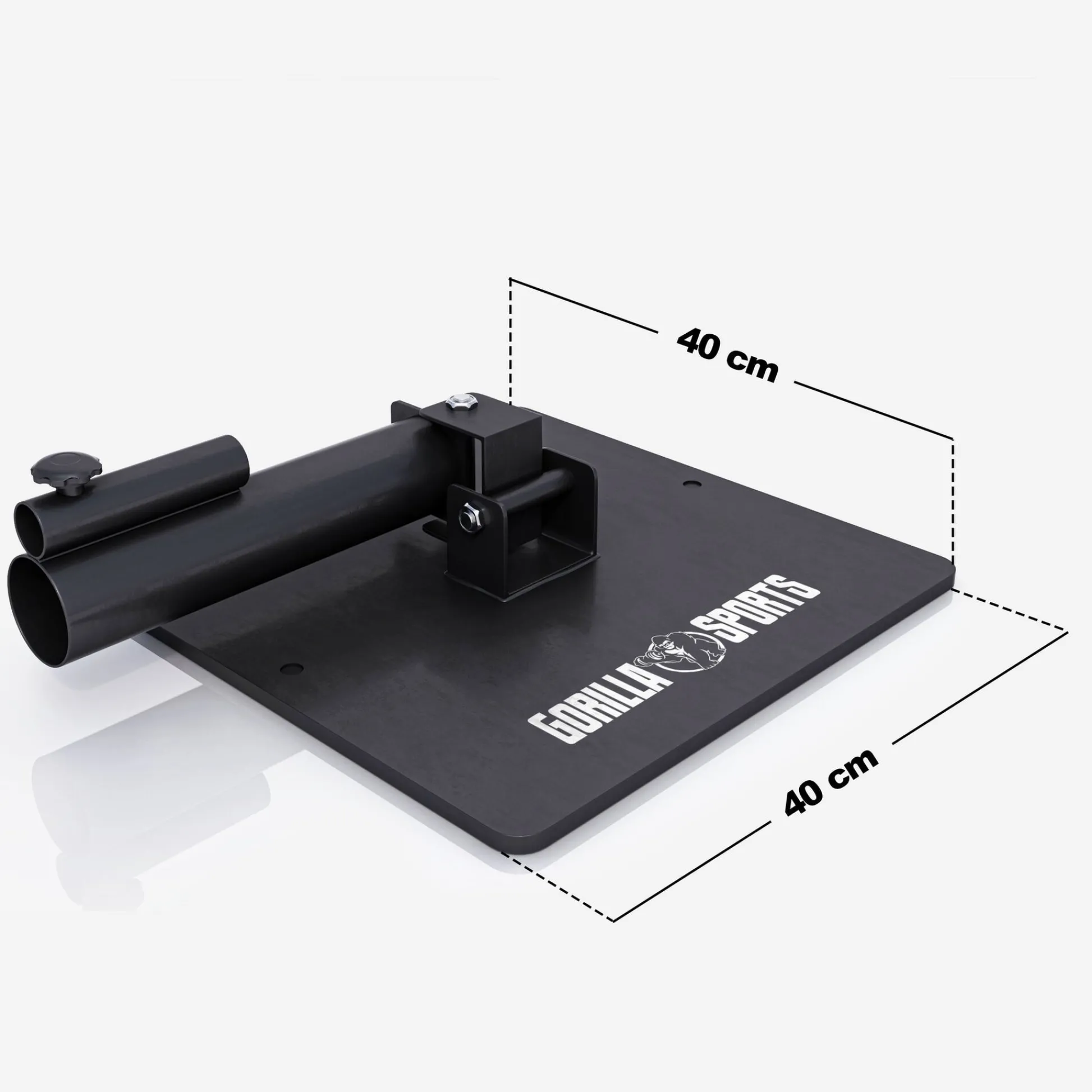 Gorilla Sports T-Bar Row für Hantelstangen mit 30 mm und 50 mm Schwarz Sale