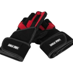 Gorilla Sports Trainingshandschuhe inkl. Gelenkbandage Schwarz/Rot Schwarz / Rot Online