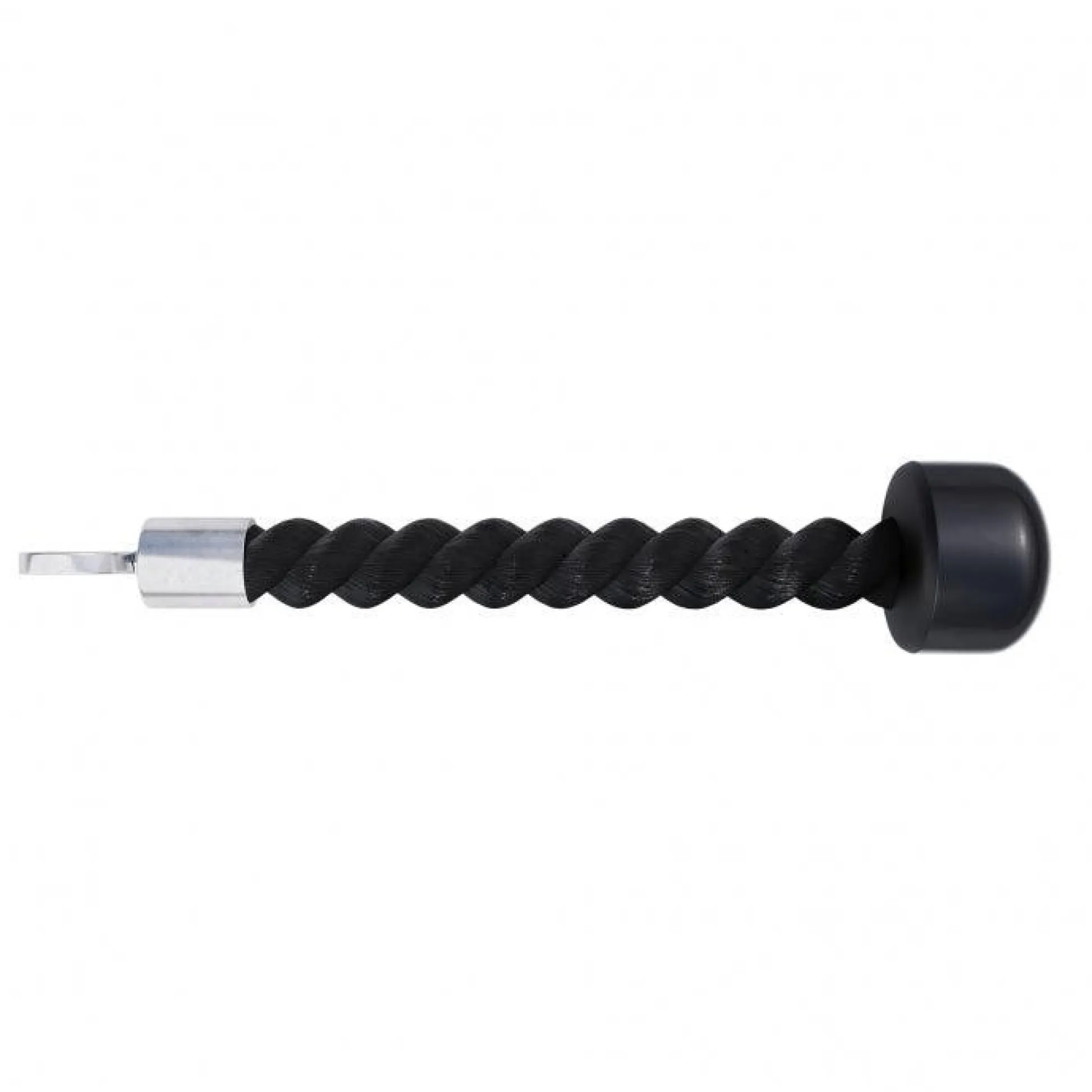 Gorilla Sports Trizepsseil Einhand aus Nylon Schwarz Clearance