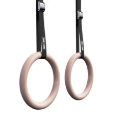 Gorilla Sports Turnringe Set inkl, Nylongurte Schwarz Discount