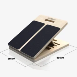 Gorilla Sports Wadendehner Schrägbrett verstellbar aus Holz Sale