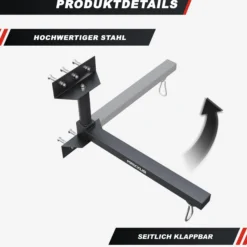 MAXXUS Wandhalter für Boxsäcke klappbar Schwarz Hot