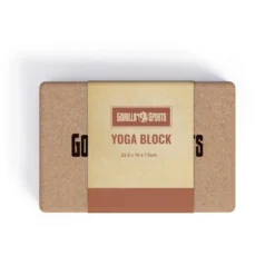 Gorilla Sports Yoga Block aus Kork Braun Sale