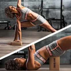 Gorilla Sports Yoga Block aus Kork Braun Sale