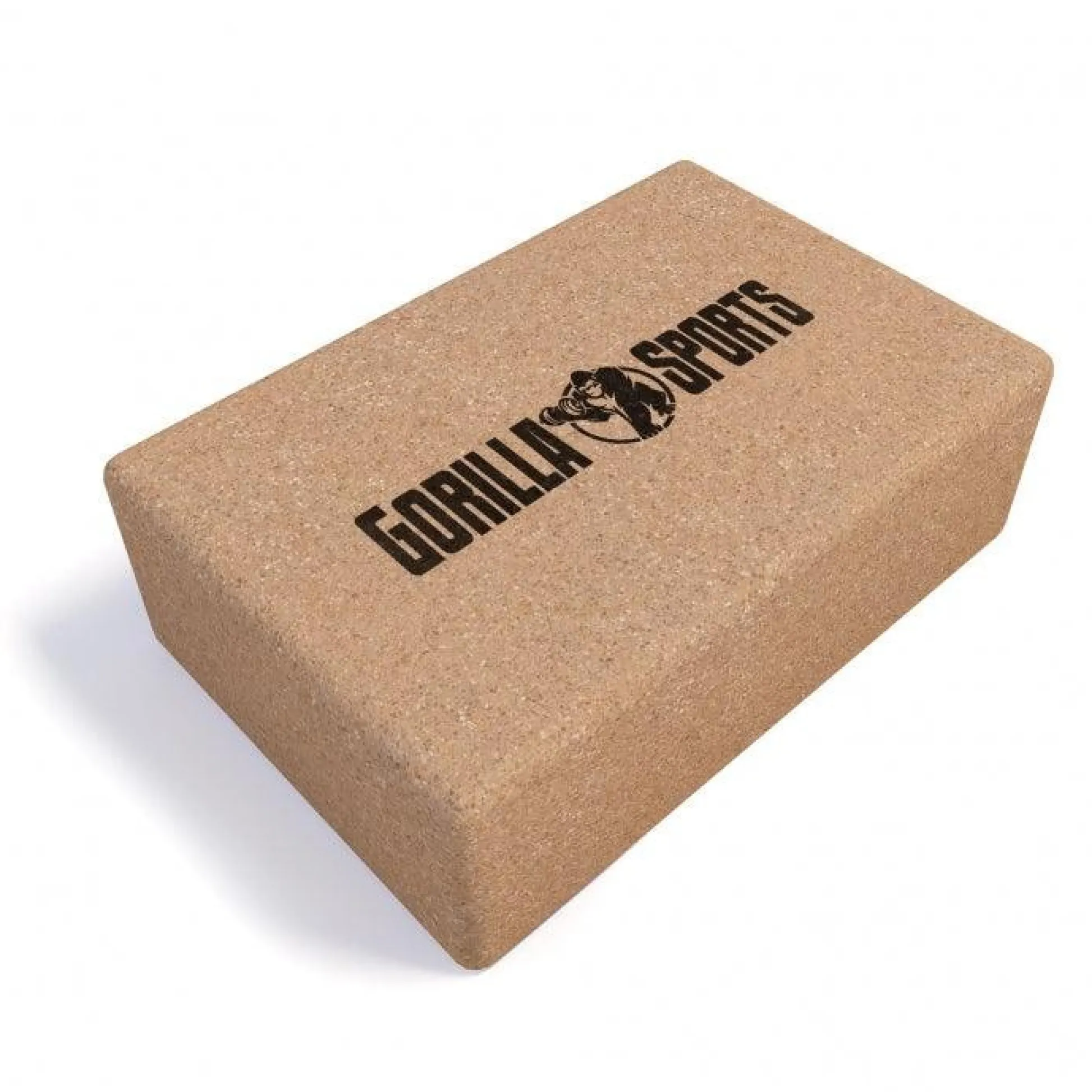 Gorilla Sports Yoga Block aus Kork Braun Sale