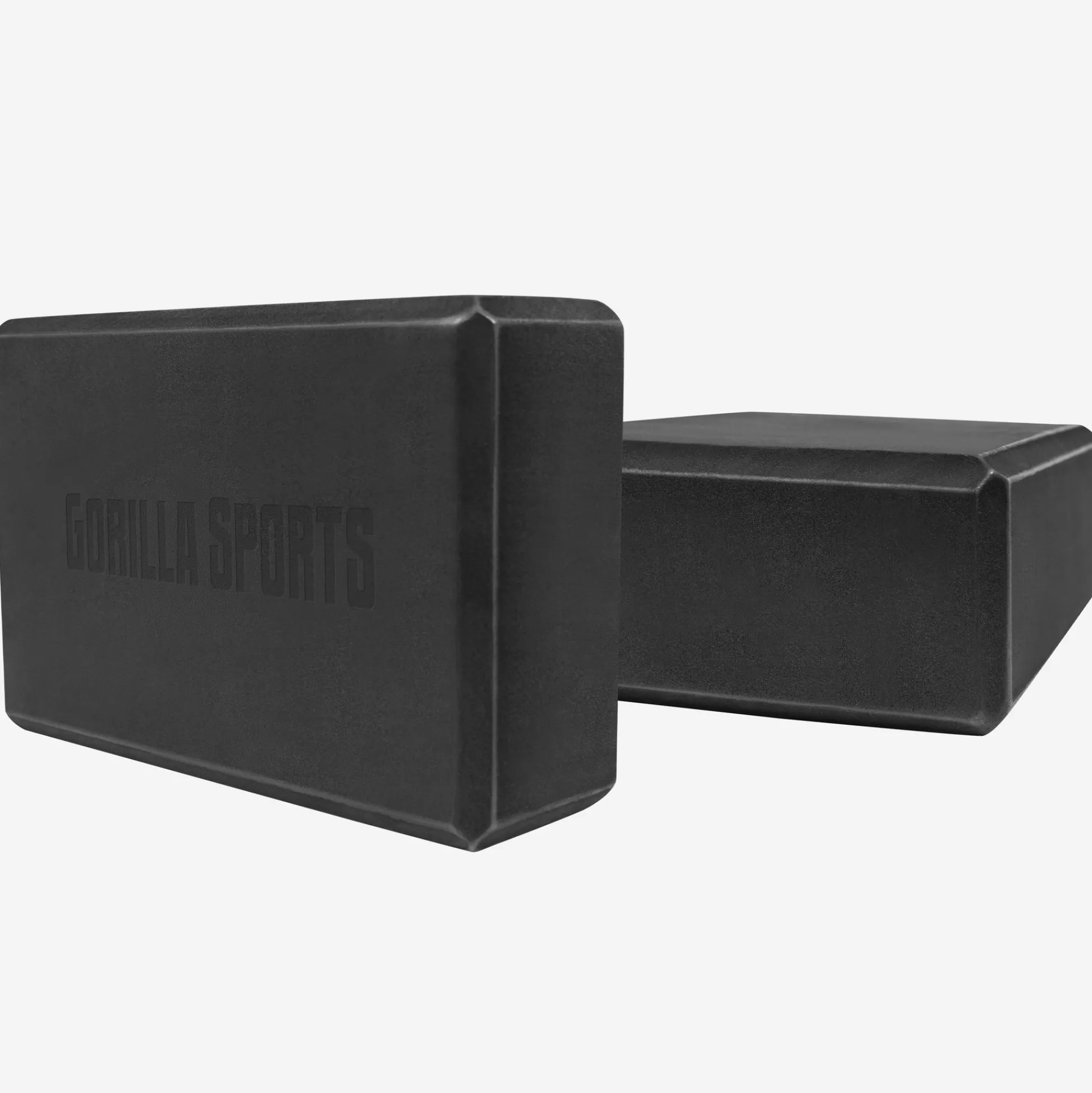 Gorilla Sports Yoga Block aus Schaumstoff Schwarz Clearance