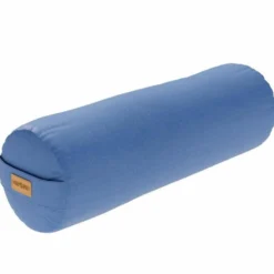 Gorilla Sports Yogabolster 65 cm Länge und 20 cm Sitzhöhe Dunkelblau Hot