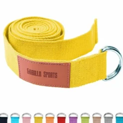 Gorilla Sports Yogagurt in verschiedenen Farben Rot Sale