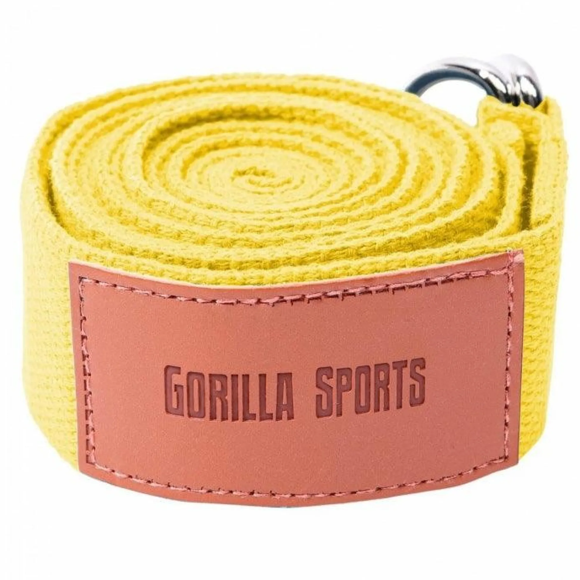 Gorilla Sports Yogagurt in verschiedenen Farben Gelb Sale
