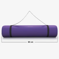 Gorilla Sports Yogamatte mit Tragegurt 190 x 60/100 x 1,5 cm Rot Sale