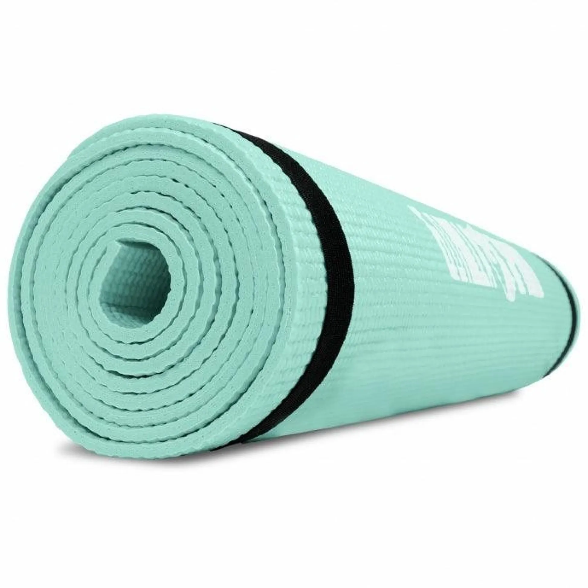Gorilla Sports Yogamatte PVC mit Tragegurt 60 cm Breite und 0,5 cm Dicke Hellblau Outlet