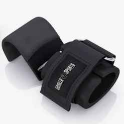 Gorilla Sports Zughilfen 2er Set mit Haken Schwarz / Silber Online